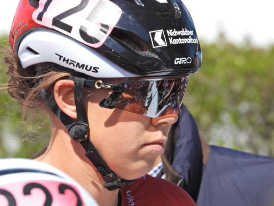 04 04 2026 Affoltern am Albis Switzerland GP Osterhas International Cycling Race Womens Race Picture Alessandra Keller SUI Team Thoemus Maxon Action