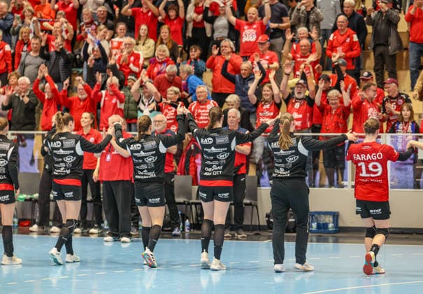GER, Bad Langensalza, Thüringer HC vs HSG Bensheim Auerbach Flames, Alsco Handball Bundesliga Frauen, Handball, DHB, Spielzeit 2025 2026, Weststadthalle Bensheim, 22 Spieltag im Bild Joy and emotions after the victory, Cheers, Thüringer HC defeats the Bensheim Flames DFB DFL REGULATIONS PROHIBIT ANY USE OF PHOTOGRAPHS AS IMAGE SEQUENCES AND OR QUASI VIDEO, 04 04 2026 Copyright: HMBxMedia HendrikxHamelau