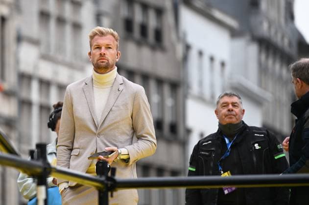 Sports journalist Ruben Van Gucht pictured at the start of the men s race of the Ronde van Vlaanderen Tour des Flandres Tour of Flanders UCI WorldTour one day cycling race, 278 km from Antwerp to Oudenaarde, Sunday 05 April 2026. ELIASxROM  x169843480x