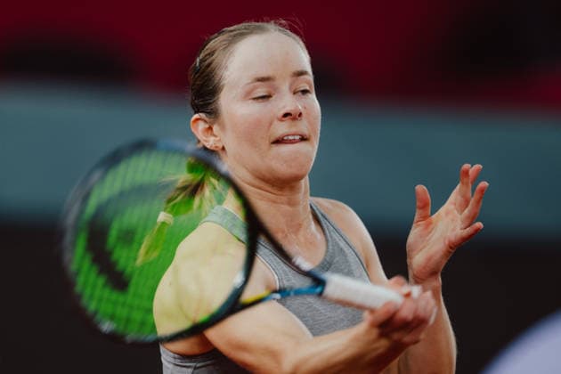 TENNIS - WTA, Tennis Damen Upper Austria Ladies Linz LINZ,AUSTRIA,05.APR.26 - TENNIS - WTA Tour, Upper Austria Ladies Linz. Image shows Katie Volynets (USA).  GEPAxpictures xAlexanderxSolc