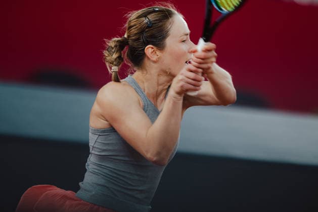 TENNIS - WTA, Tennis Damen Upper Austria Ladies Linz LINZ,AUSTRIA,05.APR.26 - TENNIS - WTA Tour, Upper Austria Ladies Linz. Image shows Katie Volynets (USA).  GEPAxpictures xAlexanderxSolc