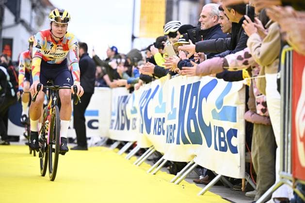 Belgian Lotte Kopecky of SD Worx-Protime pictured at the start of the women s race of the Ronde van Vlaanderen Tour des Flandres Tour of Flanders UCI WorldTour one day cycling race, 164,1 km with start and finish in Oudenaarde, Sunday 05 April 2026. JASPERxJACOBS  x169862010x