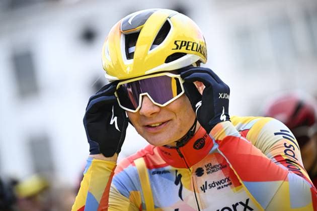 Belgian Lotte Kopecky of SD Worx-Protime pictured at the start of the women s race of the Ronde van Vlaanderen Tour des Flandres Tour of Flanders UCI WorldTour one day cycling race, 164,1 km with start and finish in Oudenaarde, Sunday 05 April 2026. JASPERxJACOBS  x169863162x