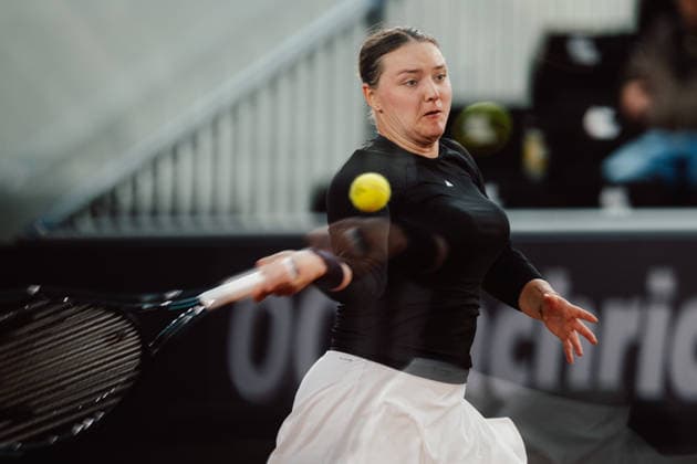 TENNIS - WTA, Tennis Damen Upper Austria Ladies Linz LINZ,AUSTRIA,05.APR.26 - TENNIS - WTA Tour, Upper Austria Ladies Linz. Image shows Jule Niemeier (GER).  GEPAxpictures xAlexanderxSolc