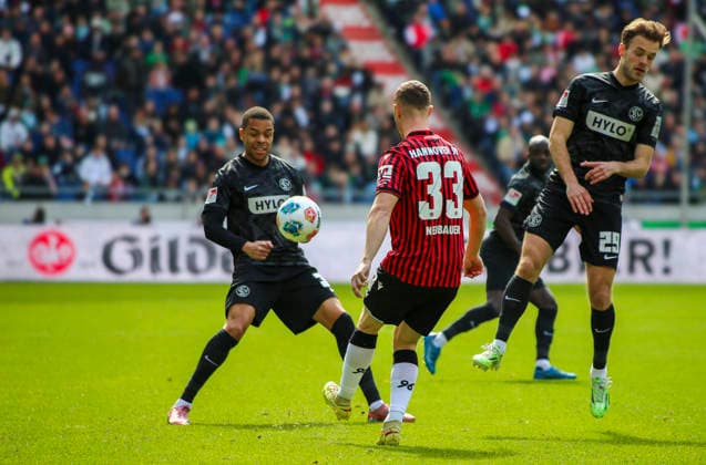 Germany Soccer 2 Bundesliga 2025 2026, 28 Matchday Hannover 96 vs SV 07 Elversberg Heinz von Heiden Arena Stadion Hannover Maurice Neubauer Hannover 96, 33 Hannover Copyright: xAymanxAlahmedx