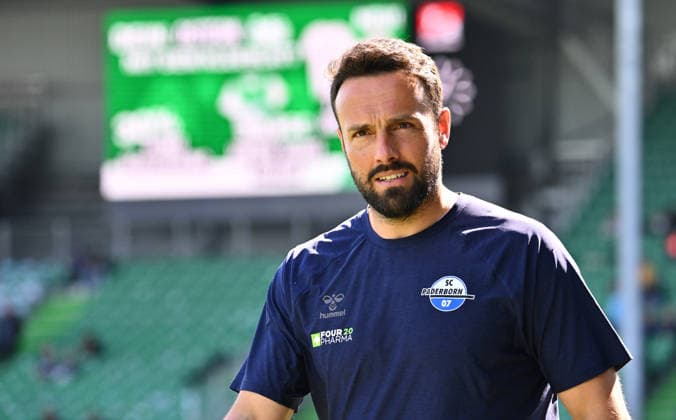 05 04 2026 Soccer Season 2025 2026 2 Soccer Bundesliga 28 Matchday SpVgg Greuther Fürth Kleeblatt SGF SC Paderborn 07 SCP Sportfoto Zink xwoxzix DFL regulations prohibit any use of photographs as image sequences and or quasi video only for editorial use Ralf Kettemann Trainer SC Paderborn 07