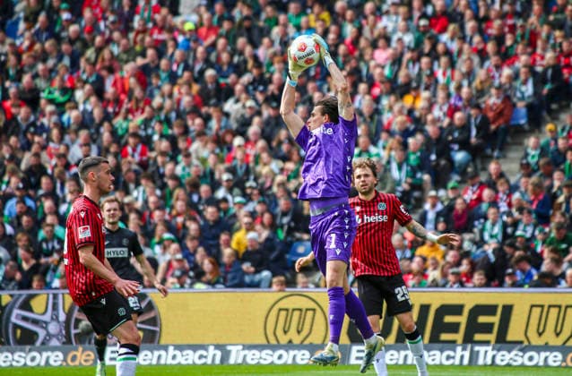 Germany Soccer 2 Bundesliga 2025 2026, 28 Matchday Hannover 96 vs SV 07 Elversberg Heinz von Heiden Arena Stadion Hannover Nahuel Noll Hannover 96, 1 Hannover Copyright: xAymanxAlahmedx