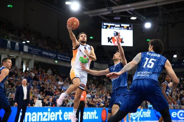 Basketball, BBL, MLP Academics Heidelberg - Rostock Seawolves