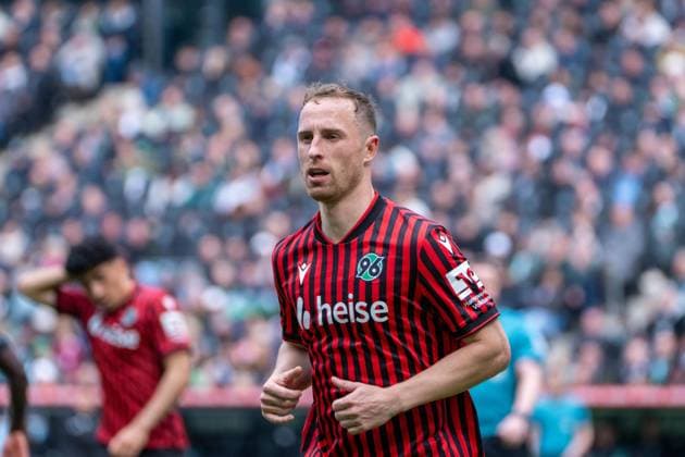 Germany 2 Bundesliga 2025 2026, 28 Matchday Hannover 96 vs SV Elversberg Heinz von Heiden Arena Hannover Maurice Neubauer Hannover 96, 33 Copyright: xTomxLauruschkatx