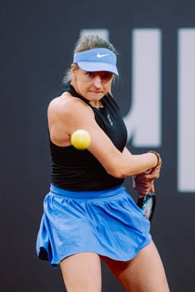 TENNIS - WTA, Tennis Damen Upper Austria Ladies Linz LINZ,AUSTRIA,05.APR.26 - TENNIS - WTA Tour, Upper Austria Ladies Linz. Image shows Linda Fruhvirtova (CZE).  GEPAxpictures xAlexanderxSolc