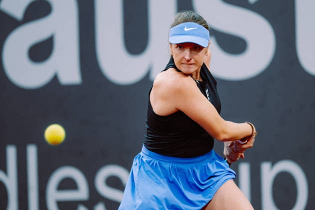 TENNIS - WTA, Tennis Damen Upper Austria Ladies Linz LINZ,AUSTRIA,05.APR.26 - TENNIS - WTA Tour, Upper Austria Ladies Linz. Image shows Linda Fruhvirtova (CZE).  GEPAxpictures xAlexanderxSolc