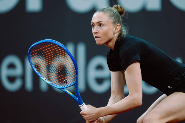 TENNIS - WTA, Tennis Damen Upper Austria Ladies Linz LINZ,AUSTRIA,05.APR.26 - TENNIS - WTA Tour, Upper Austria Ladies Linz. Image shows Aliaksandra Sasnovich (RUS).  GEPAxpictures xAlexanderxSolc