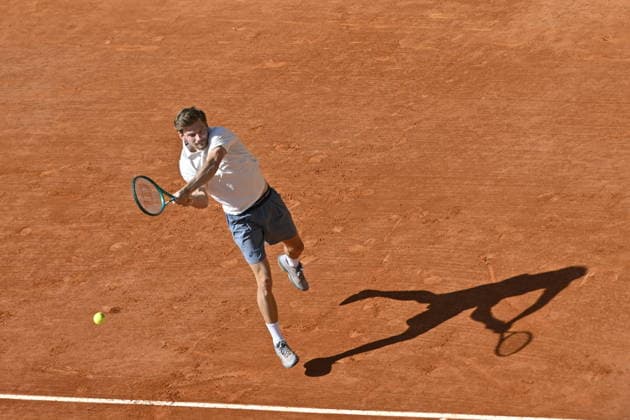 Tennis - Monte Carlo Rolex Masters 2026 - ATP, Tennis Herren - 05 04 2026 - Tennis - Monte Carlo Rolex Masters 2026 - ATP - 05 04 2026 - David Goffin - Belgique Monaco  Copyright: xChryslenexCaillaud Psnewzx