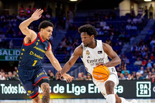 ESP Real Madrid v Morabanc Andorra Liga Endesa Andres Feliz of Real Madrid during the Liga Endesa match, between Real Madrid and Morabanc Andorra played at Movistar Arena Stadium on April 5, 2026 in Madrid Spain Spain Madrid Spain Basketball Copyright: xAlbaxPachecox xAgenciaxLOFx
