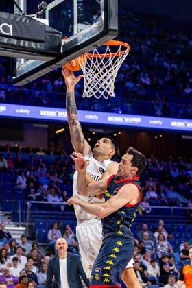 ESP Real Madrid v Morabanc Andorra Liga Endesa Gabriel Deck of Real Madrid during the Liga Endesa match, between Real Madrid and Morabanc Andorra played at Movistar Arena Stadium on April 5, 2026 in Madrid Spain Madrid Spain Basketball Copyright: xAlbaxPachecox xAgenciaxLOFx