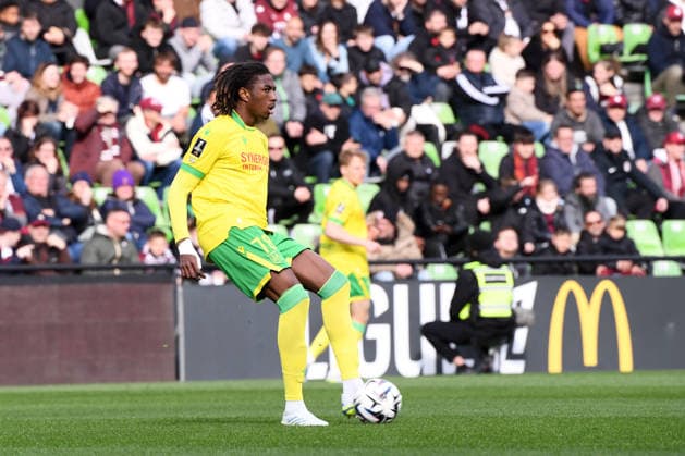 FC Metz v FC Nantes - Ligue 1 McDonald s 2025 2026 78 Tylel TATI (fcn) during the Ligue 1 McDonald s match between Metz and Nantes at Stade Saint-Symphorien on April 5, 2026 in Metz, France. Metz France  Copyright: xFEPx 776348340