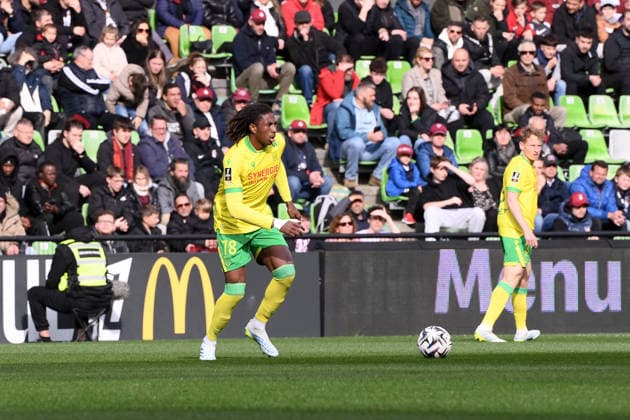 FC Metz v FC Nantes - Ligue 1 McDonald s 2025 2026 78 Tylel TATI (fcn) during the Ligue 1 McDonald s match between Metz and Nantes at Stade Saint-Symphorien on April 5, 2026 in Metz, France. Metz France  Copyright: xFEPx 776348340