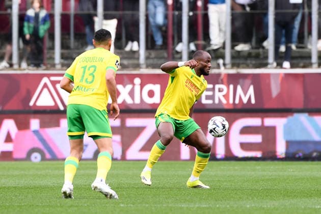 FC Metz v FC Nantes - Ligue 1 McDonald s 2025 2026 37 Ignatius GANAGO (fcn) during the Ligue 1 McDonald s match between Metz and Nantes at Stade Saint-Symphorien on April 5, 2026 in Metz, France. Metz France  Copyright: xFEPx 776348340