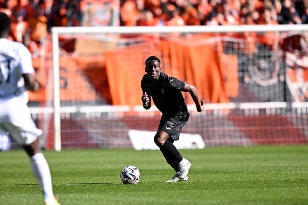 FC Lorient v Paris FC - Ligue 1 McDonald s 2025 2026 62 Arthur AVOM (fcl) during the Ligue 1 McDonald s match between Lorient and Paris at Stade du Moustoir on April 5, 2026 in Lorient, France. Lorient France  Copyright: xFEPx 776348339