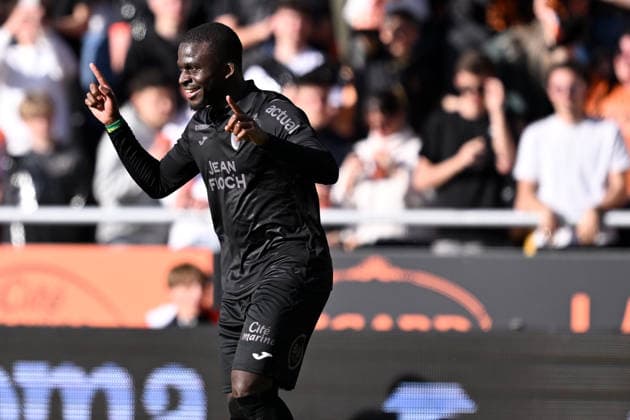 FC Lorient v Paris FC - Ligue 1 McDonald s 2025 2026 12 Bamba DIENG (fcl) during the Ligue 1 McDonald s match between Lorient and Paris at Stade du Moustoir on April 5, 2026 in Lorient, France. Lorient France  Copyright: xFEPx 776348339