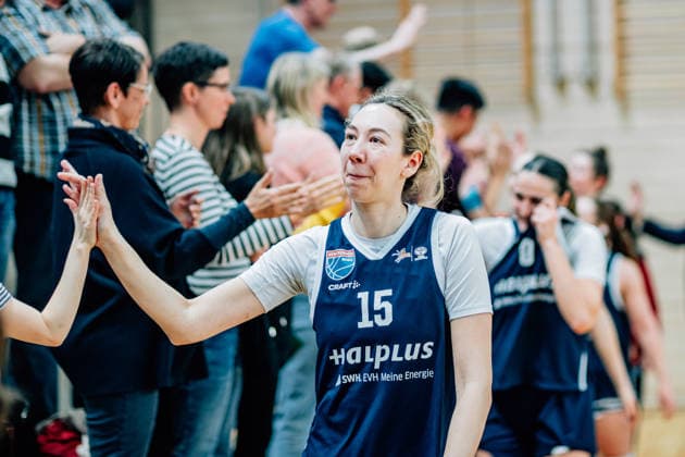 BB 1BL Women Syntainics MBC Lions TK Hannover Luchse Sona Svetlikova GISA Lions MBC during the 2025 2026 season in the 1 playoff round game 2 ande in the DBBL Toyota Bundesliga Syntainics MBC Lions and TK Hannover Luchse at the SWH Arena on April 5, 2026 in Halle Saale, Sachsen Anhalt, Germany