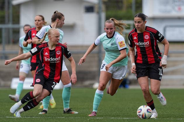Football, Women, 2nd BL, Eintracht Frankfurt II - SG 99 Andernach