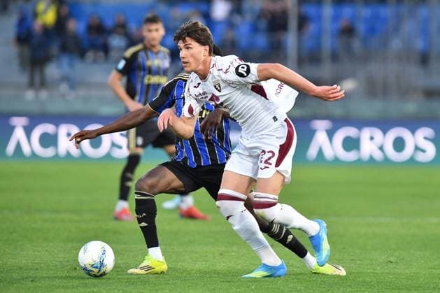 CALCIO - Serie A - Pisa SC vs Torino FC Cesare Casadei (Torino) during Pisa SC vs Torino FC, Italian soccer Serie A match in Pisa, Italy, April 05 2026 Pisa Italy  Copyright: xIPAxSport ABACAx