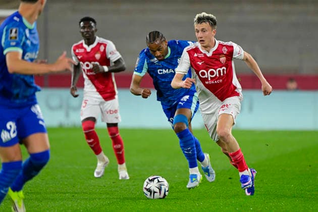 FOOTBALL : AS Monaco VS Olympique de Marseille - Ligue 1 McDonald s - 05 04 2026 Aleksandr Golovin (ASM) - Ligue 1 McDonald™s match between AS Monaco and Olympique de Marseille on April 5, 2026 at the Louis II Stadium in Monaco. MonacoMonaco  Copyright: xWilliamxCannarellax