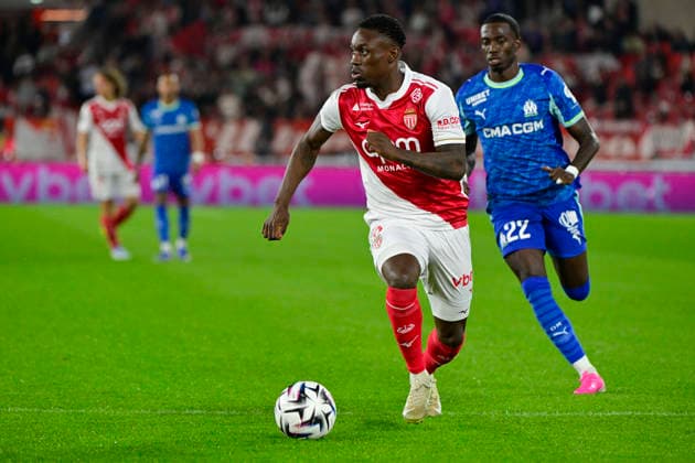 FOOTBALL : AS Monaco VS Olympique de Marseille - Ligue 1 McDonald s - 05 04 2026 Balo MonacoMonaco  Copyright: xWilliamxCannarellax