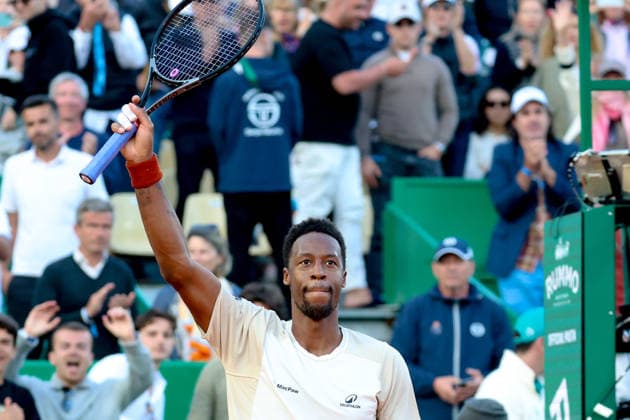 Tennis - Monte Carlo Rolex Masters 2026 - ATP, Tennis Herren - 05 04 2026 - Tennis - Monte Carlo Rolex Masters 2026 - ATP - 05 04 2026 - Gael Monfils - France Monaco  Copyright: xChryslenexcaillaudx Psnewzx