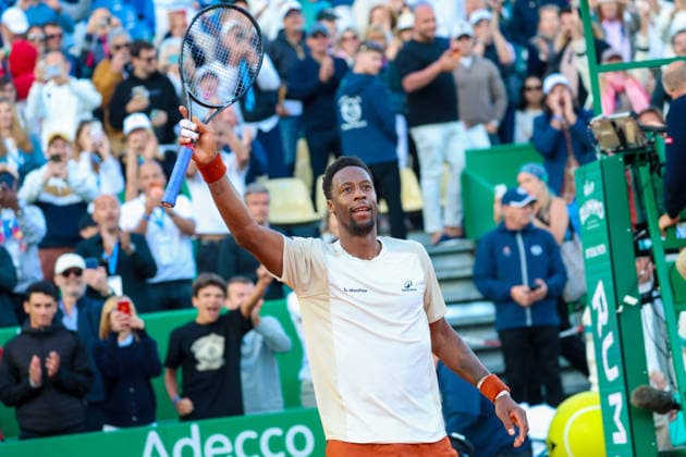 Tennis - Monte Carlo Rolex Masters 2026 - ATP, Tennis Herren - 05 04 2026 - Tennis - Monte Carlo Rolex Masters 2026 - ATP - 05 04 2026 - Gael Monfils - France Monaco  Copyright: xChryslenexcaillaudx Psnewzx