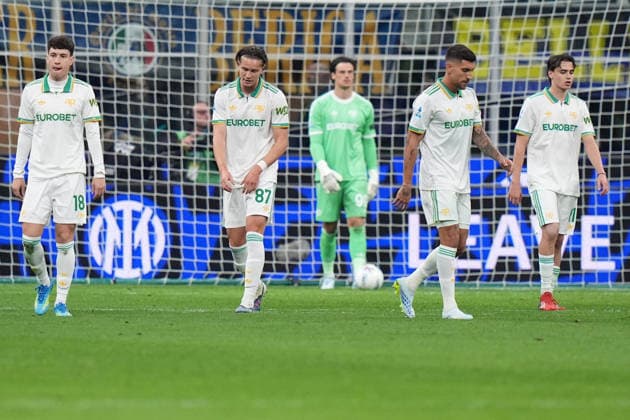 Roma™s team during the Serie A soccer match between Inter and Roma at the San Siro Stadium in Milan , north Italy - Sunday , April 05 , 2026. - Soccer .  Copyright: xSpada LaPressex