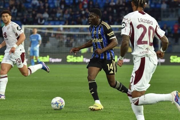 Ebenezer Akinsanmiro (Pisa) during Pisa SC vs Torino FC, Italian soccer Serie A match in Pisa, Italy, April 05 2026  Copyright: xGabrielexMasotti IPAxSportx xipa-agency.netx xx IPA_73777519 IPA_Agency_IPA73777519