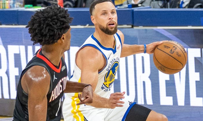 Basketball, NBA, Golden State Warriors - Houston Rockets