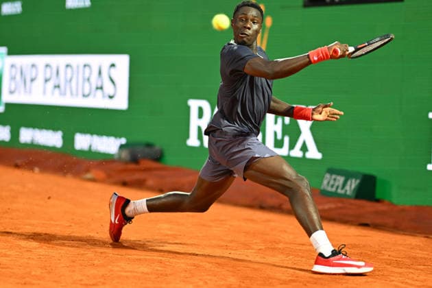 Rolex Monte-Carlo Masters - Moise Kouame (FRA) Moise Kouame (FRA) during his first round at the 2026 Rolex Monte-Carlo Masters in Monte-Carlo, MONACO, on April 5, 2026. Photo by Corinne Dubreuil ABACAPRESS.COM Monte-Carlo Monaco  Copyright: xDubreuilxCorinne ABACAx
