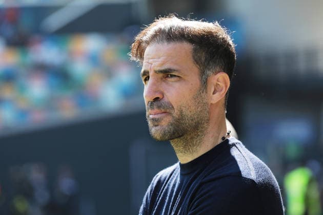 Como™s head coach Cesc Fabregas during the Serie A soccer match between Udinese and Como at the Bluenergy Stadium in Udine, north east Italy - Monday, April 06,2026 - soccer  Copyright: xAndreaxBressanutti LaPressex
