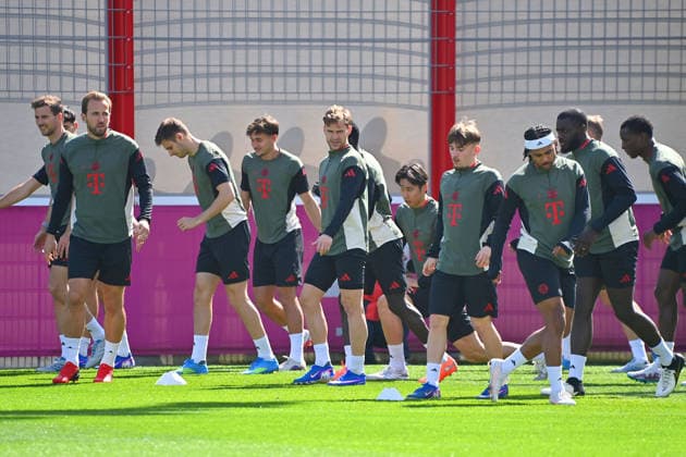 Final training on 06 04 2026 Soccer Champions League,Season 2025 26, Quarterfinals Real Madrid FC Bayern Muenchen Â