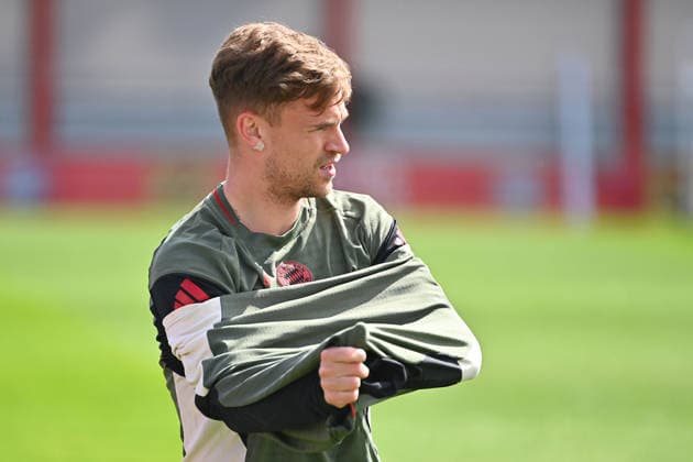 Joshua KIMMICH Bayern Muenchen , Final training on 06 04 2026 Soccer Champions League,Season 2025 26, Quarterfinals Real Madrid FC Bayern Muenchen Â