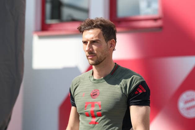 Leon Goretzka FC Bayern Muenchen, 08 , GER, Final training, FC Bayern Muenchen, Football, UEFA Champions League, Quarter-final, First leg, 2025 2026 season, 06 04 2026, GER, Final training, FC Bayern Muenchen, Football, UEFA Champions League, Quarter-final, First leg, 2025 2026 season, 06 04 2026 Muenchen Copyright: xEibner-Pressefoto JennixMaulx EP_JML