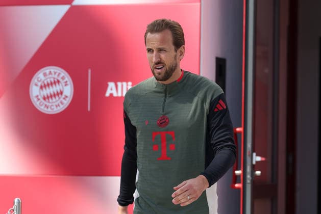 Harry Kane FC Bayern Muenchen, 09 , GER, Final training, FC Bayern Muenchen, Football, UEFA Champions League, Quarter-final, First leg, 2025 2026 season, 06 04 2026, GER, Final training, FC Bayern Muenchen, Football, UEFA Champions League, Quarter-final, First leg, 2025 2026 season, 06 04 2026 Muenchen Copyright: xEibner-Pressefoto JennixMaulx EP_JML