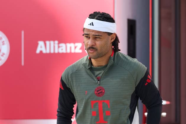 Serge Gnabry FC Bayern Muenchen, 07 , GER, Final training, FC Bayern Muenchen, Football, UEFA Champions League, Quarter-final, First leg, 2025 2026 season, 06 04 2026, GER, Final training, FC Bayern Muenchen, Football, UEFA Champions League, Quarter-final, First leg, 2025 2026 season, 06 04 2026 Muenchen Copyright: xEibner-Pressefoto JennixMaulx EP_JML