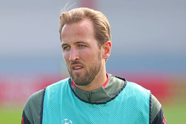 9 Harry Kane, Portraet, Portrait, Football Final training before UEFA Champions League match Real Madrid CF FC Bayern Munich 06 04 2026 Training ground, Säbenerstr PHOTO Mladen Lackovic LakoPress