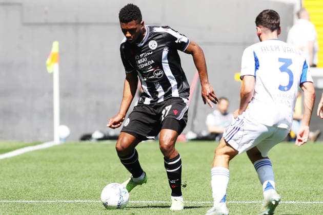 Udinese™s Christian Kabasele during the Serie A soccer match between Udinese and Como at the Bluenergy Stadium in Udine, north east Italy - Monday, April 06,2026 - soccer  Copyright: xAndreaxBressanutti LaPressex
