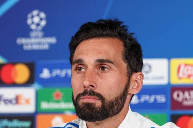 Head Coach Alvaro Arbeloa Real Madrid , Real Madrid, Football, Men, UEFA Champions League, Season 2025 2026, Press conference after the final training session before the Quarter Finals 1st Leg first leg against FC Bayern Munich, 06 04 2026 Valdebebas near Madrid Madrid Spain Copyright: xkolbert-press MartinxAgüerax