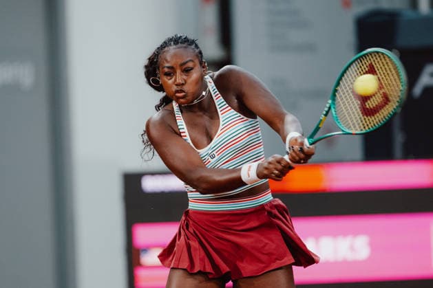 TENNIS - WTA, Tennis Damen Upper Austria Ladies Linz LINZ,AUSTRIA,06.APR.26 - TENNIS - WTA Tour, Upper Austria Ladies Linz. Image shows Alycia Parks (USA).  GEPAxpictures xAlexanderxSolc