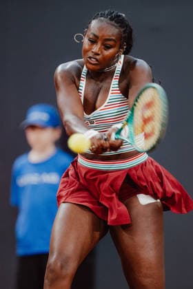 TENNIS - WTA, Tennis Damen Upper Austria Ladies Linz LINZ,AUSTRIA,06.APR.26 - TENNIS - WTA Tour, Upper Austria Ladies Linz. Image shows Alycia Parks (USA).  GEPAxpictures xAlexanderxSolc