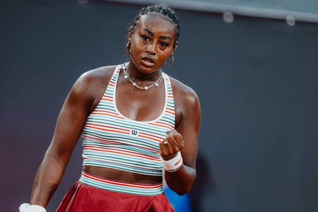 TENNIS - WTA, Tennis Damen Upper Austria Ladies Linz LINZ,AUSTRIA,06.APR.26 - TENNIS - WTA Tour, Upper Austria Ladies Linz. Image shows Alycia Parks (USA).  GEPAxpictures xAlexanderxSolc