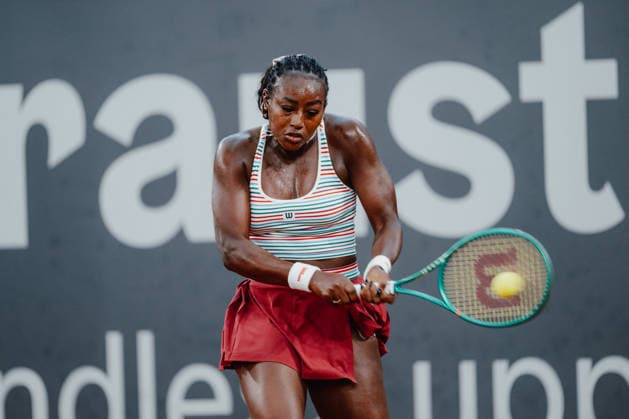 TENNIS - WTA, Tennis Damen Upper Austria Ladies Linz LINZ,AUSTRIA,06.APR.26 - TENNIS - WTA Tour, Upper Austria Ladies Linz. Image shows Alycia Parks (USA).  GEPAxpictures xAlexanderxSolc