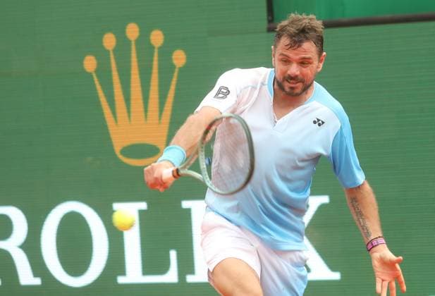 Monte-Carlo Rolex Master Tennis PHOTOPQR NICE MATIN Cyril Dodergny ; Roquebrune-cap-martin ; 06 04 2026 ; Roquebrune-cap-martin le 06 04 2026 - Monte-Carlo Country Club - Monte-Carlo Rolex Master - 32eme de finale - Le suisse Stan Wawrinka Rolex Monte-Carlo Masters at Monte-Carlo Country Club on April 06, 2026 in Monte-Carlo. Roquebrune-cap-martin France  Copyright: xPHOTOPQR NICExMATIN MAXPPPxCyrilxDodergnyx 20260406NIM5456 20260406NIM5456