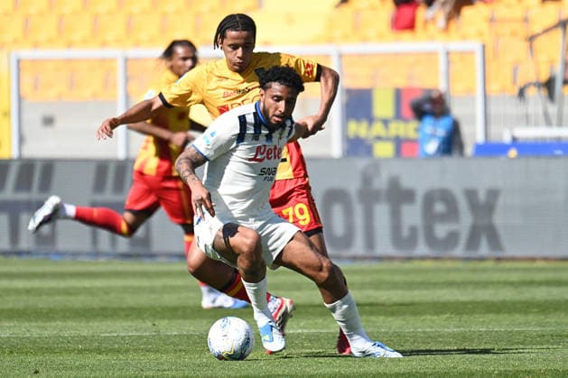Dos Santos Ederson (Atalanta BC) in action during US Lecce vs Atalanta BC, Italian soccer Serie A match in Lecce, Italy, April 06 2026  Copyright: xPasqualexGolia IPAxSportx xipa-agency.netx xx IPA_73786968 IPA_Agency_IPA73786968